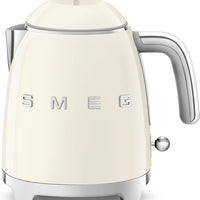 Smeg - 0.8 L 50's Style Mini Kettle with 3D Logo Cream - KLF05CRUS