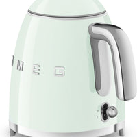 Smeg - 0.8 L 50's Style Mini Kettle with 3D Logo Pastel Green - KLF05PGUS
