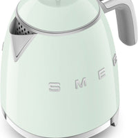Smeg - 0.8 L 50's Style Mini Kettle with 3D Logo Pastel Green - KLF05PGUS