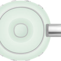 Smeg - 0.8 L 50's Style Mini Kettle with 3D Logo Pastel Green - KLF05PGUS