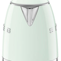 Smeg - 0.8 L 50's Style Mini Kettle with 3D Logo Pastel Green - KLF05PGUS