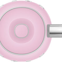 Smeg - 0.8 L 50's Style Mini Kettle with 3D Logo Pastel Pink - KLF05PKUS