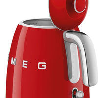Smeg - 0.8 L 50's Style Mini Kettle with 3D Logo Red - KLF05RDUS