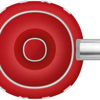 Smeg - 0.8 L 50's Style Mini Kettle with 3D Logo Red - KLF05RDUS