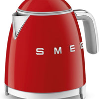 Smeg - 0.8 L 50's Style Mini Kettle with 3D Logo Red - KLF05RDUS