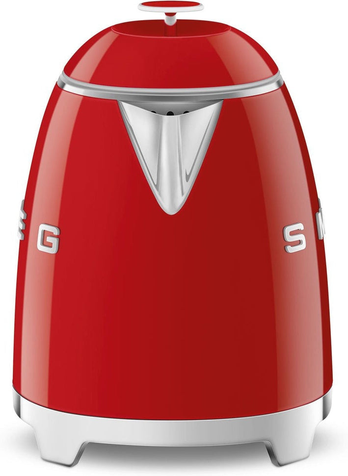 Smeg - 0.8 L 50's Style Mini Kettle with 3D Logo Red - KLF05RDUS