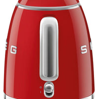 Smeg - 0.8 L 50's Style Mini Kettle with 3D Logo Red - KLF05RDUS