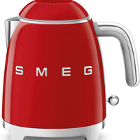 Smeg - 0.8 L 50's Style Mini Kettle with 3D Logo Red - KLF05RDUS