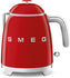 Smeg - 0.8 L 50's Style Mini Kettle with 3D Logo Red - KLF05RDUS