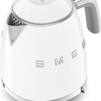 Smeg - 0.8 L 50's Style Mini Kettle with 3D Logo White - KLF05WHUS