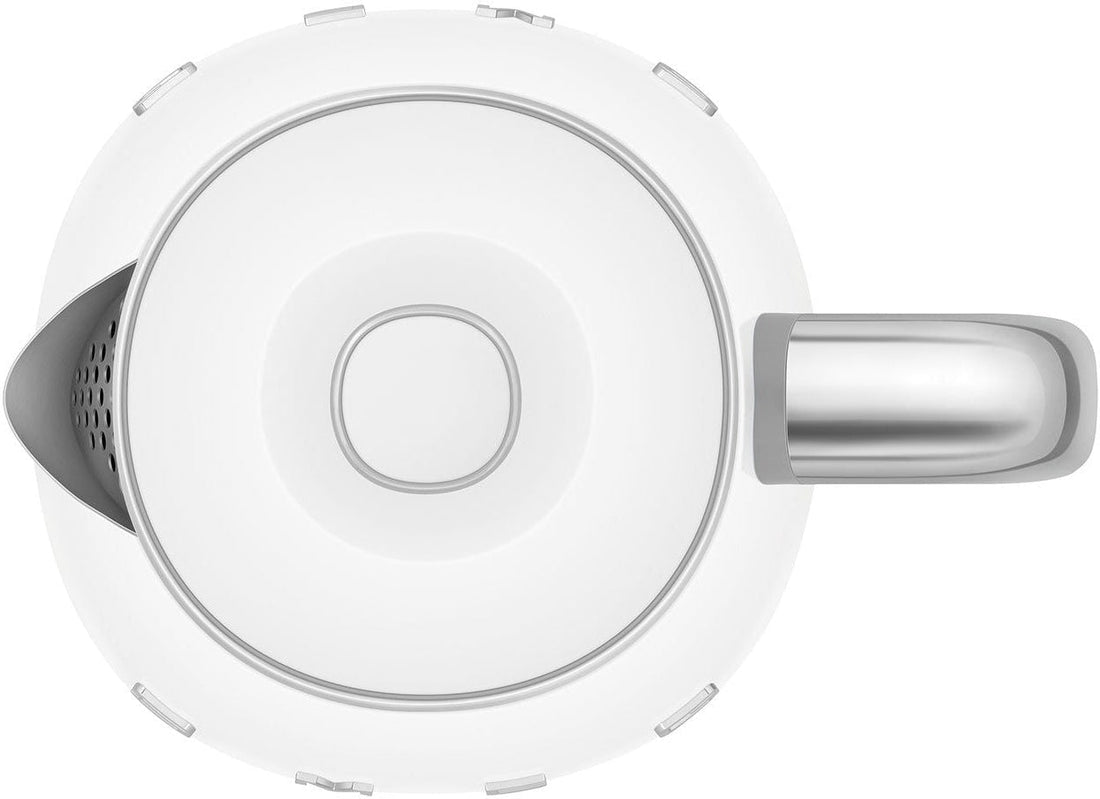 Smeg - 0.8 L 50's Style Mini Kettle with 3D Logo White - KLF05WHUS