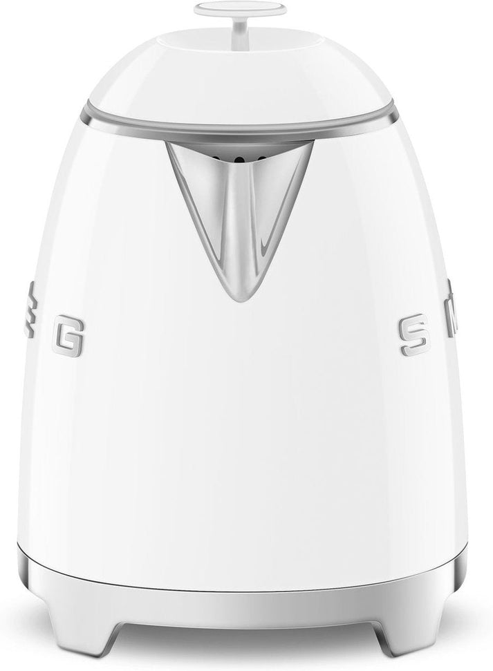 Smeg - 0.8 L 50's Style Mini Kettle with 3D Logo White - KLF05WHUS