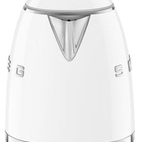 Smeg - 0.8 L 50's Style Mini Kettle with 3D Logo White - KLF05WHUS