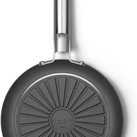 Smeg - 10" 50's Style Non-Stick Fry Pan Black - CKFF2601BLM