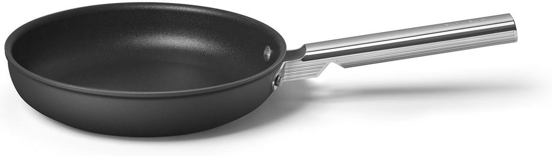 Smeg - 10" 50's Style Non-Stick Fry Pan Black - CKFF2601BLM