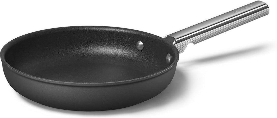 Smeg - 10" 50's Style Non-Stick Fry Pan Black - CKFF2601BLM