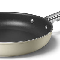 Smeg - 11" 50's Style Non-Stick Fry Pan Cream - CKFF2801CRM
