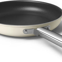 Smeg - 11" 50's Style Non-Stick Fry Pan Cream - CKFF2801CRM