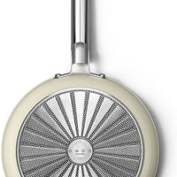Smeg - 11" 50's Style Non-Stick Fry Pan Cream - CKFF2801CRM