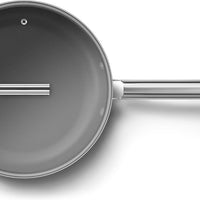 Smeg - 11" 50's Style Non-Stick Fry Pan Cream - CKFF2801CRM
