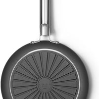 Smeg - 12" 50's Style Non-Stick Fry Pan Black - CKFF3001BLM