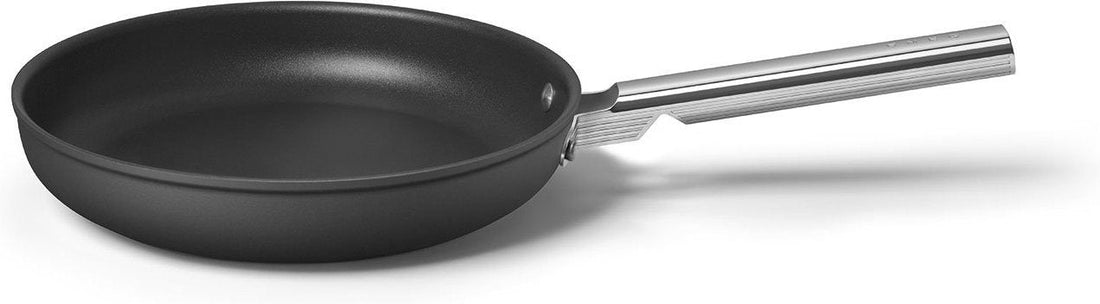 Smeg - 12" 50's Style Non-Stick Fry Pan Black - CKFF3001BLM