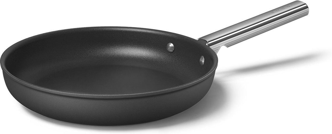 Smeg - 12" 50's Style Non-Stick Fry Pan Black - CKFF3001BLM