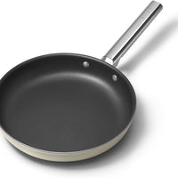 Smeg - 12" 50's Style Non-Stick Fry Pan Cream - CKFF3001CRM