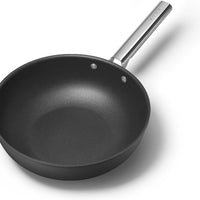 Smeg - 12" 50's Style Non-Stick Wok Black - CKFW3001BLM