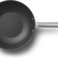 Smeg - 12" 50's Style Non-Stick Wok Black - CKFW3001BLM