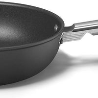 Smeg - 12" 50's Style Non-Stick Wok Black - CKFW3001BLM