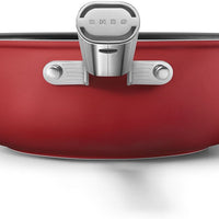 Smeg - 12" 50's Style Non-Stick Wok Red - CKFW3001RDM