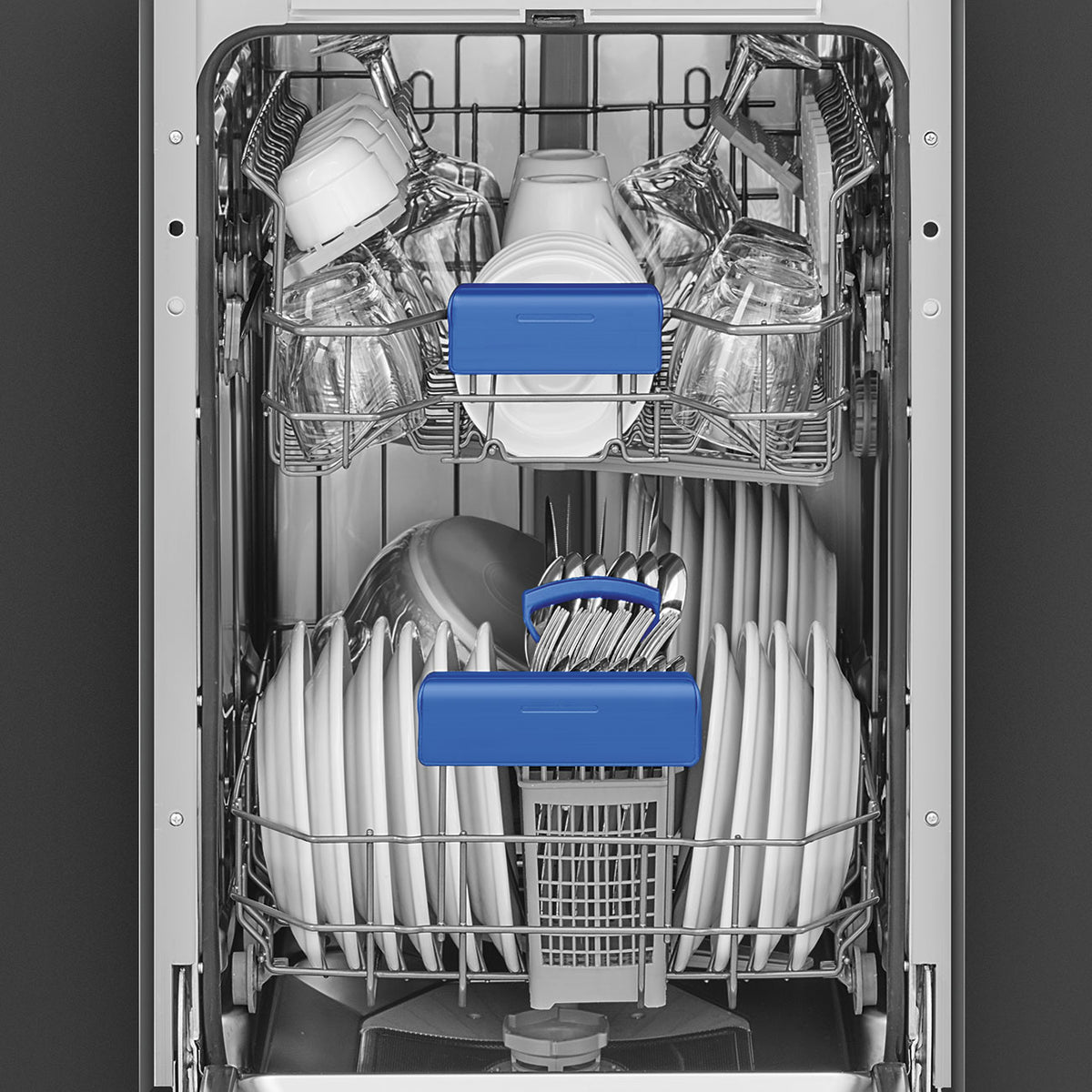 Smeg - 18" Panel Ready Dishwasher, 6 Program, Short Tub, HC - STU1822
