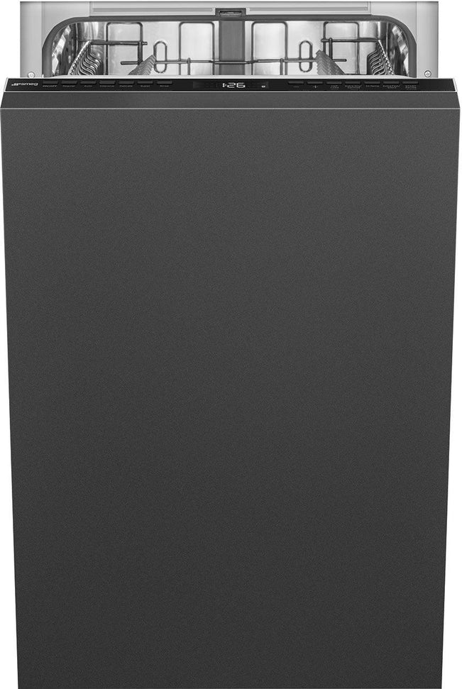 Smeg - 18" Panel Ready Dishwasher, 6 Program, Short Tub, HC - STU1822