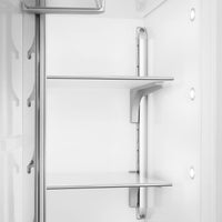 Smeg - 18” Stainless Steel Built-In Freezer Column, Left Hinge - FZU18LX