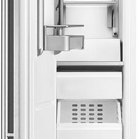 Smeg - 18” Stainless Steel Built-In Freezer Column, Left Hinge - FZU18LX