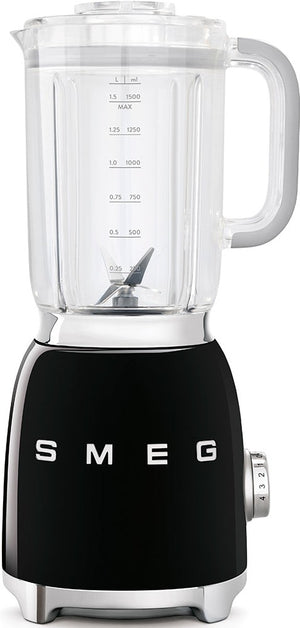 Smeg - 1.5 L Retro 50's Style Blender Black - BLF01BLUS