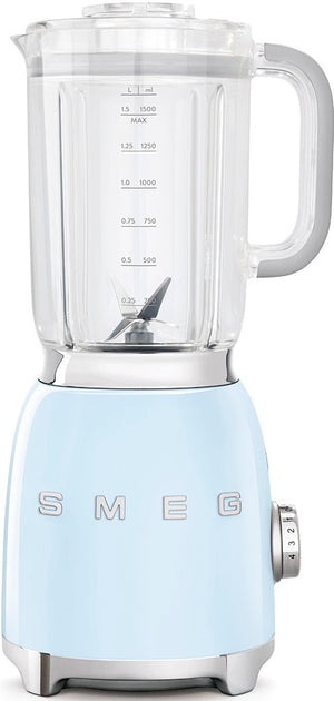 Smeg - 1.5 L Retro 50's Style Blender Pastel Blue - BLF01PBUS