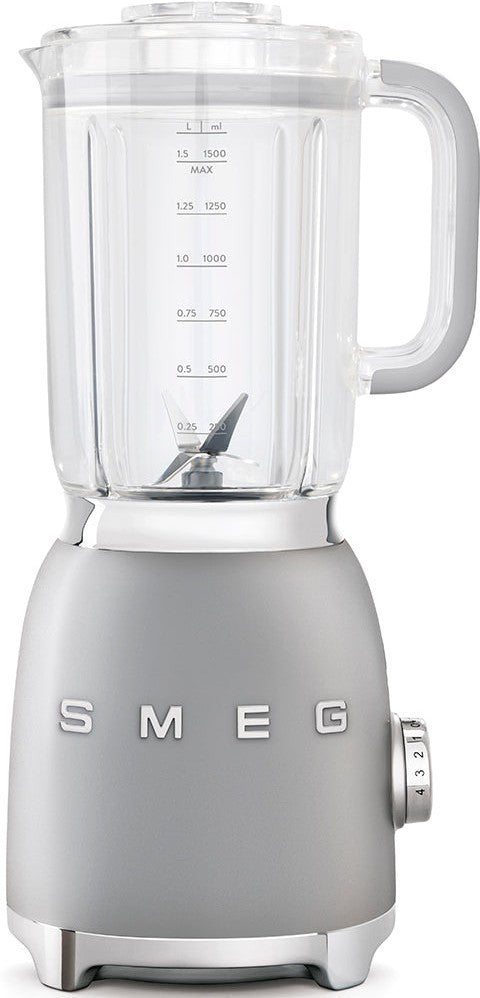 Smeg - 1.5 L Retro 50's Style Blender Silver - BLF01SVUS