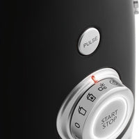 Smeg - 1.6 Qt Retro 50's Style Black Table Blender - BLF03BLUS