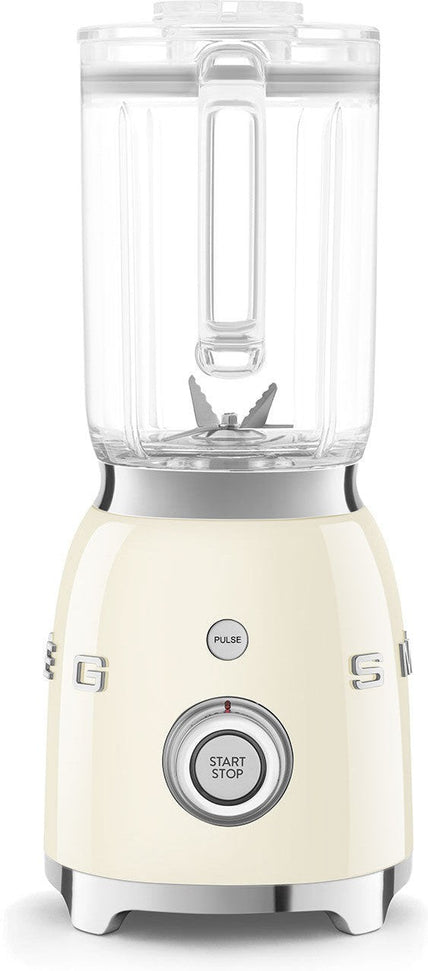 Smeg - 1.6 Qt Retro 50's Style Cream Table Blender - BLF03CRUS