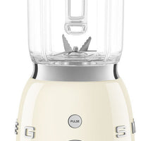 Smeg - 1.6 Qt Retro 50's Style Cream Table Blender - BLF03CRUS