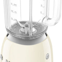 Smeg - 1.6 Qt Retro 50's Style Cream Table Blender - BLF03CRUS
