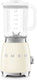 Smeg - 1.6 Qt Retro 50's Style Cream Table Blender - BLF03CRUS