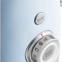 Smeg - 1.6 Qt Retro 50's Style Pastel Blue Table Blender - BLF03PBUS