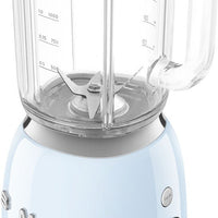 Smeg - 1.6 Qt Retro 50's Style Pastel Blue Table Blender - BLF03PBUS