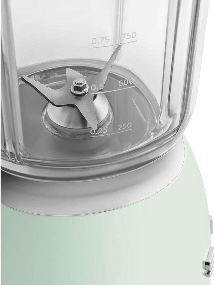 Smeg - 1.6 Qt Retro 50's Style Pastel Green Table Blender - BLF03PGUS