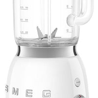 Smeg - 1.6 Qt Retro 50's Style White Table Blender - BLF03WHUS