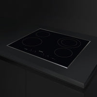Smeg - 24" 4-Burner Electric Drop-In Ceramic Cooktop - SEU244ETB (Special Order Item)