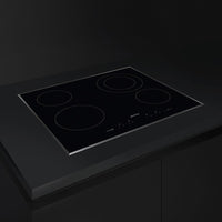 Smeg - 24" 4-Burner Electric Drop-In Ceramic Cooktop - SEU244ETB (Special Order Item)